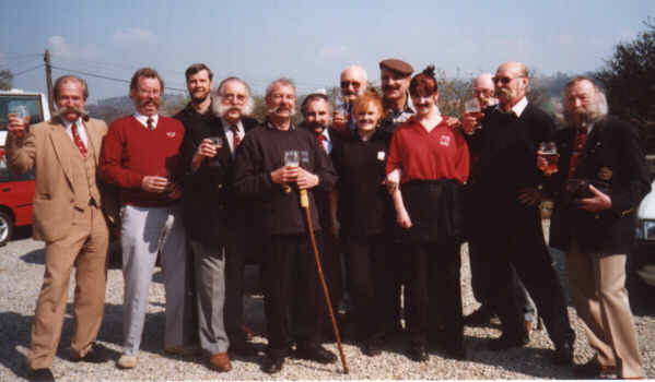 arriving at the brewery