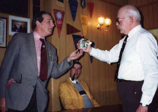 darts trophy presentation