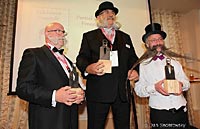 2nd - Roger Eriksen, Norway &nbsp; 1st - Bill Mitchell, USA &nbsp; 3rd - J&uuml;rgen Burkhardt, Germany