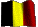waving Belgian flag
