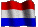 waving Netherlands flag