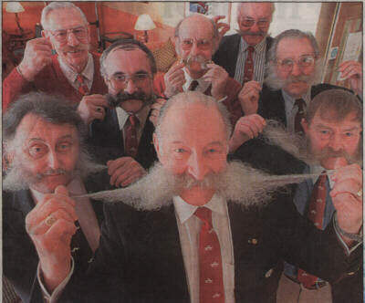 Handlebar (moustache) Club at Leicester