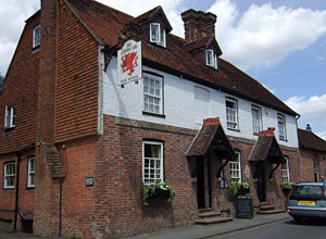 The superb Griffin Inn, a highly superior country pub and hotel overlooking the Ouse Valley. Photo: David Dade