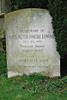 The headstone at Jimmy Edwards' grave