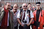 Handlebar Club members in the Parade