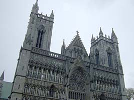 The wonderful Nidaros Cathedral Photo ©David Dade