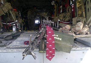 Handlebar Club tie  in Helmand