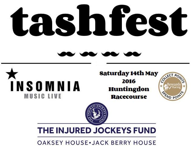 tashfest is a one day charity music festival at Huntingdon Racecourse on Saturday 14th May